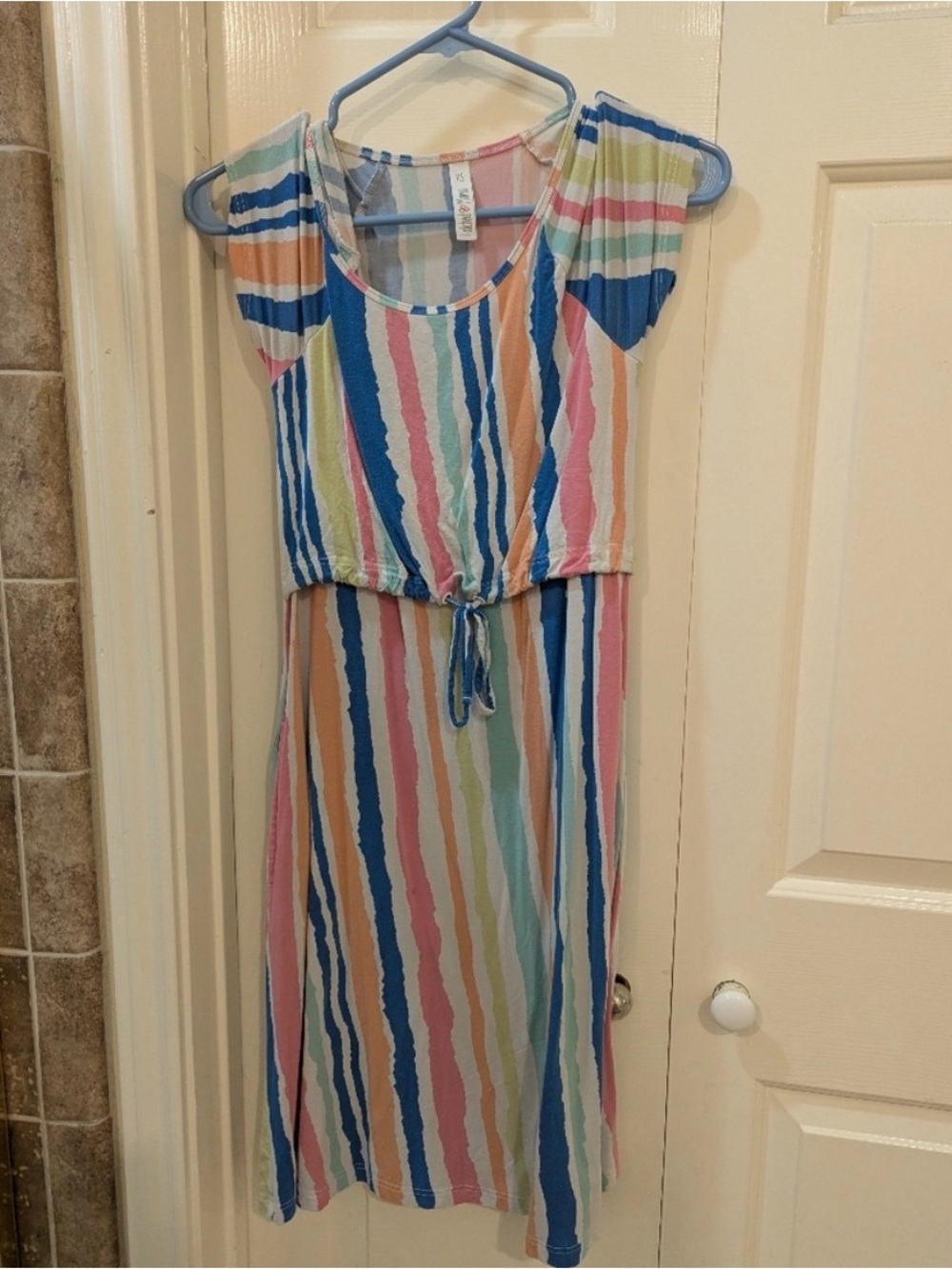 Latched Mama Drawstring Nursing Dress